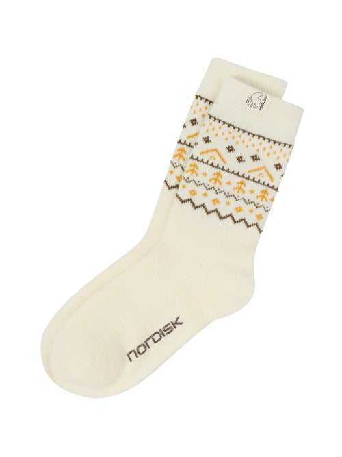 Wool High Socks_Off White