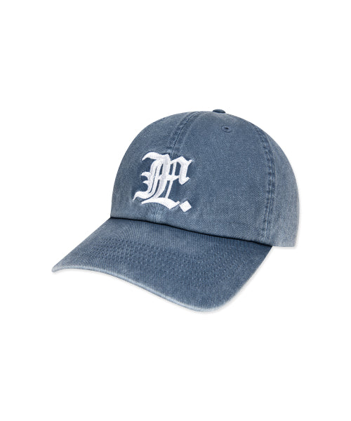 GOTHIC PIGMENT 6PANEL CAP navy