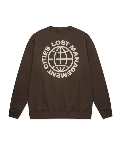 S WHEEL SWEATSHIRT brown