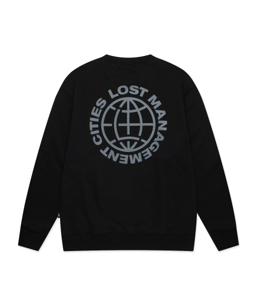S WHEEL SWEATSHIRT black