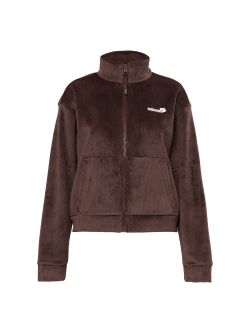 VELOUR (Beloa) Women's Training Jacket_Brown