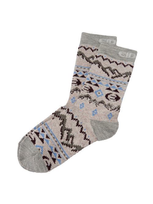 Winter Nordic Wool Medium Neck_Light Grey