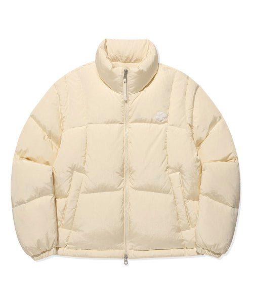 Women's Duckie Glossy Down Short Puffer Yellow