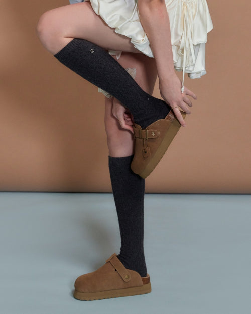 Topi Suede Clog FLOTFA3W46