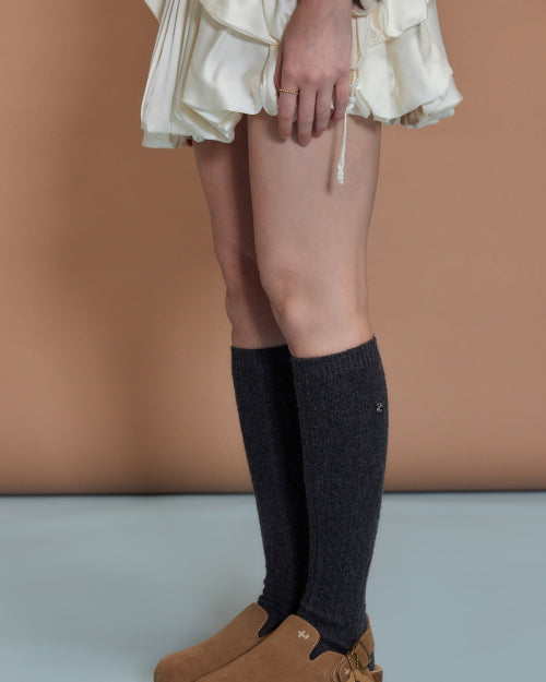 Ni Hi Wool Socks Dark Gray FLOTFA3L03