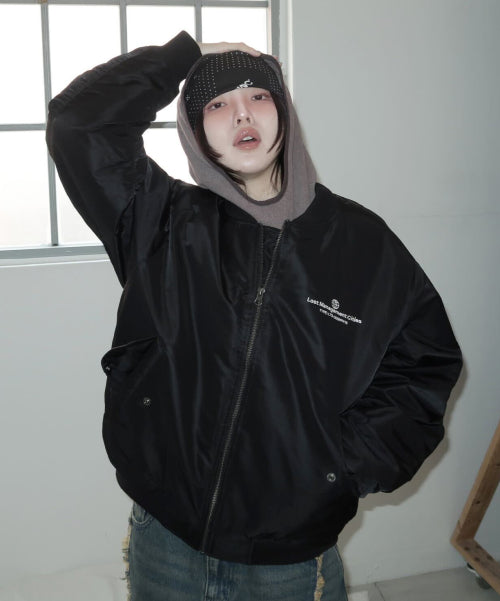 LMC WHEEL MA-1 JACKET black
