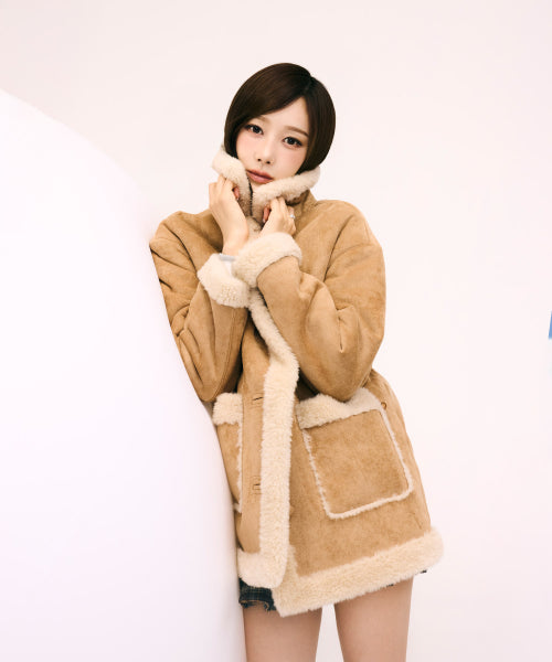Women's Suede Mustang Camel
