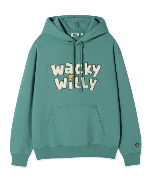 Napping typo Graphic Hooded Green