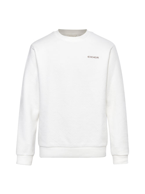 AIR POCKET (Air Pocket) Men's Long-Sleeved MTM T-Shirt_Cream