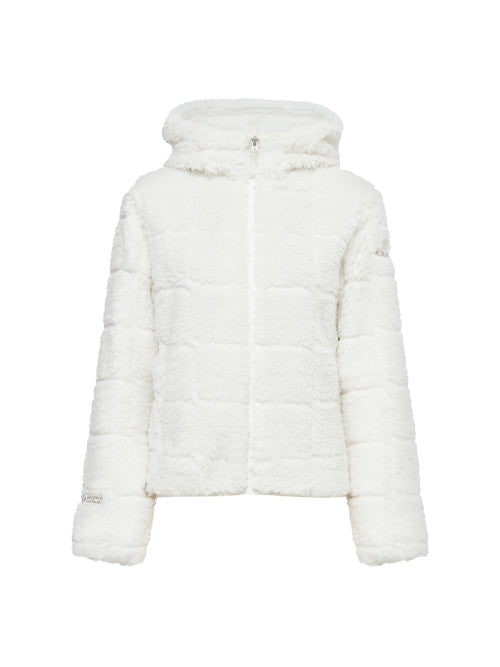 ESSIEN 2.5 (Esiang 2.5) Women's Windbreaker Fleece Jacket_Cream
