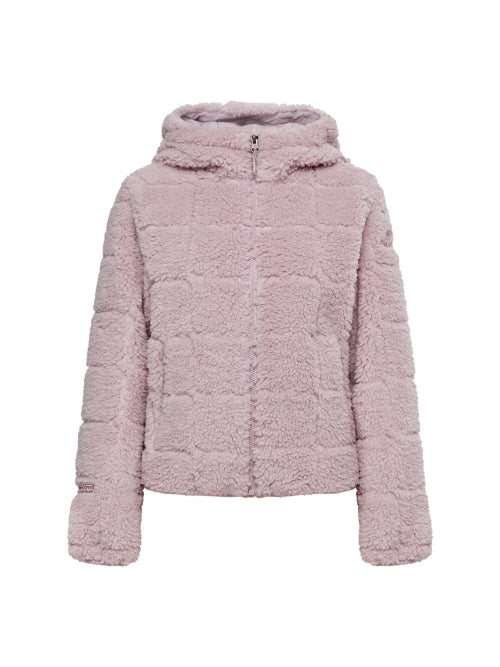 ESSIEN 2.5 (Esiang 2.5) Women's Windbreaker Fleece Jacket_POWDER PINK