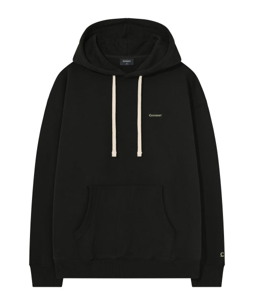 SMALL LOGO BRUSHED HOODIE