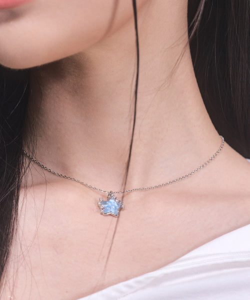 Yelena  Star Necklace [SILVER]