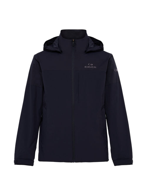 WEATHER FLEX (Wether Flex) Men's Hybrid Padded Jacket_Dark Navy
