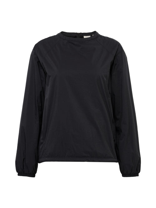 SHIRRING Women's Octa Lining MTM T-Shirt_Black