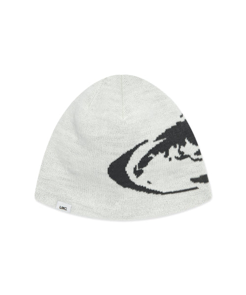 OVAL GLOBE BEANIE cream