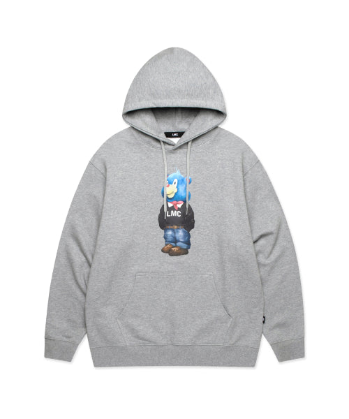 PAINTING LOSTY HOODIE heather gray