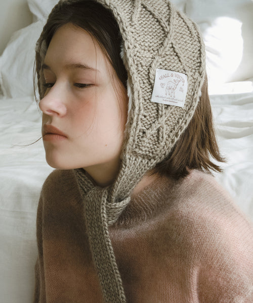 DIAMOND CABLE EARMUFF - 4 colors