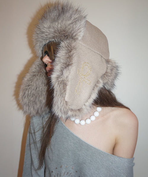 Wool Trooper Hat Cocoa