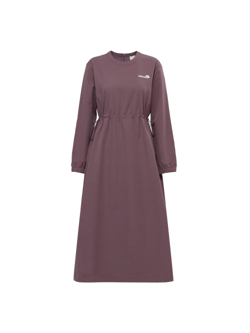 LAYER 7 (Layer 7) Women's Woven Dress_COPPER BROWN