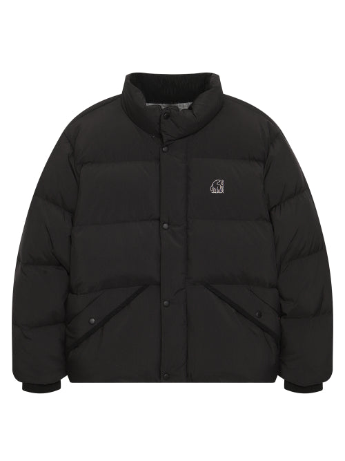 Crystalline Puffer Jumper - M_Black