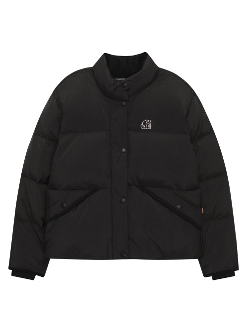 Crystalline Puffer Jumper - W_Black