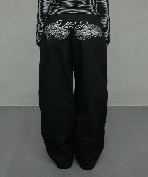 BADDIE ANGEL PANTS_BLACK