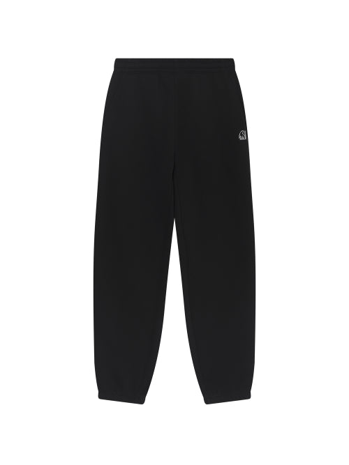 Small Polar Bear Napping Sweat Jogger Pants - U_Black