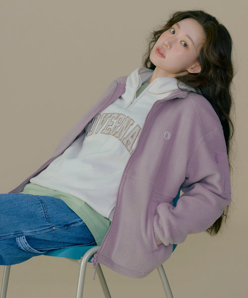 WARM ON ARCH LOGO FLEECE HOODIE