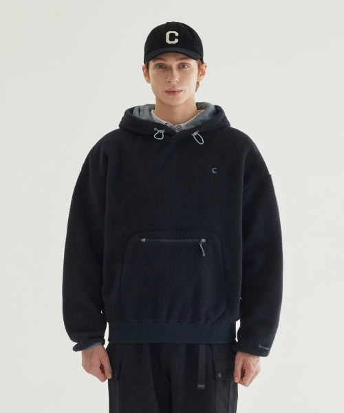 WARM ON SIGNATURE SYMBOL FLEECE HOODIE