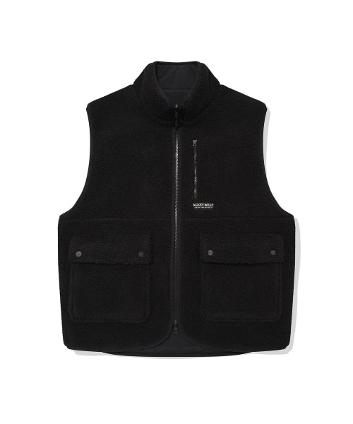 reversible fleece best black
