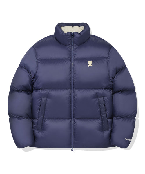 Duckie Down Short Puffer Navy