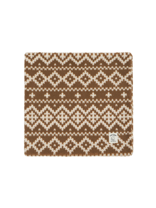 Fleece Cushion Cover_ORANGE BROWN