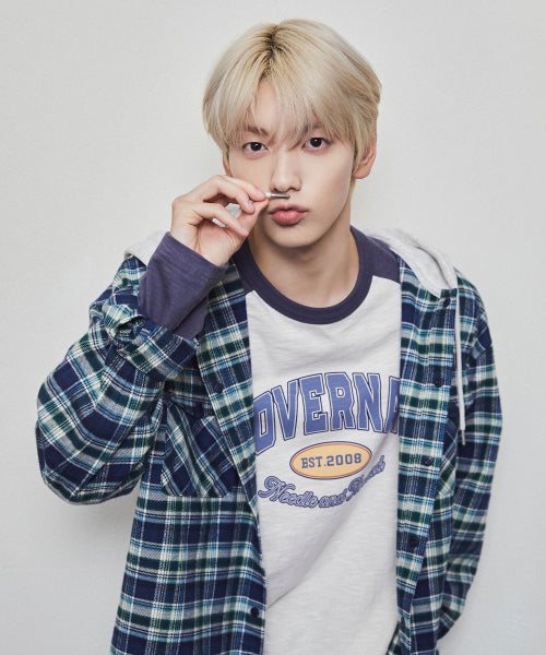 HOODED CHECK SHIRT