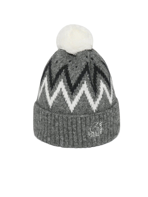 [Kids] Pompom Beanie_Charcoal