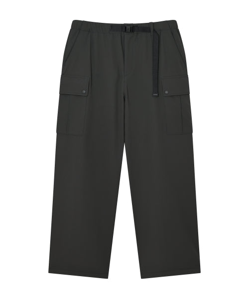 SEMI-WIDE BRUSHED CARGO EASY PANTS