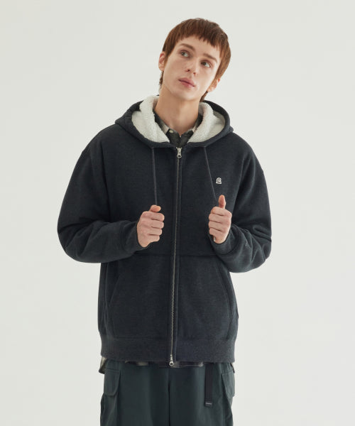 SIGNATURE SYMBOL BOA BONDING HOODIE ZIP-UP