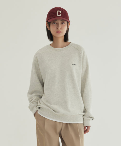 SMALL LOGO BRUSHED SWEATSHIRT