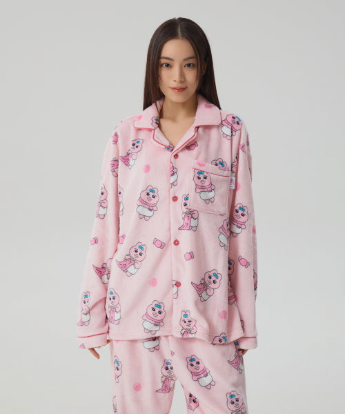 [빤쮸토끼] 오빤쮸 우사기 수면 파자마(PINK)_SPPPF4VU08