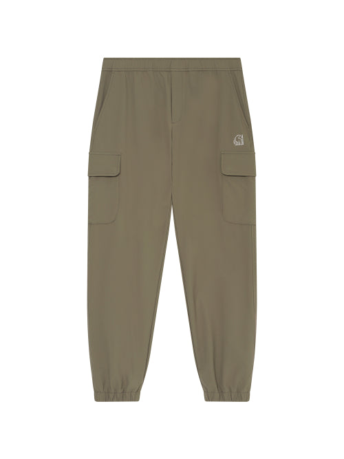 Napping cargo jogger pants (regular fit) - M_Khaki
