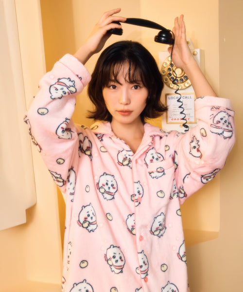 [먼작귀] 먼가 따뜻한 수면 파자마(PINK)_ SPPPG11U02