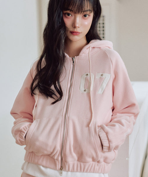 Chloe Beloa Hooded Zip-Up [PINK]