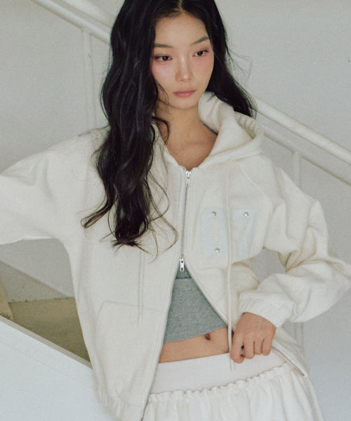 Chloe Beloa Hooded Zip-Up [IVORY]