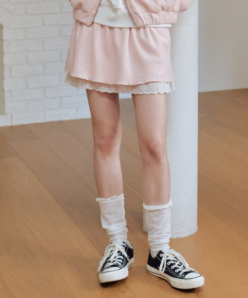 Chloe Beloa Skirt Pants [PINK]