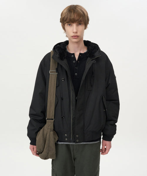 N-2B Pilot Parka BLACK