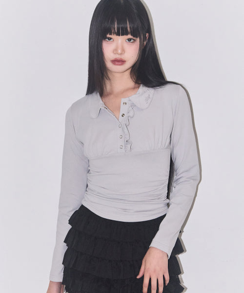 카라넥 셔링 탑 그레이