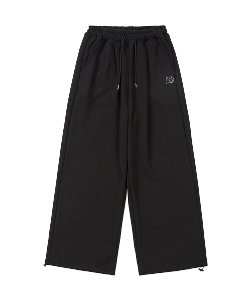129 Basic Sweat Pants Black