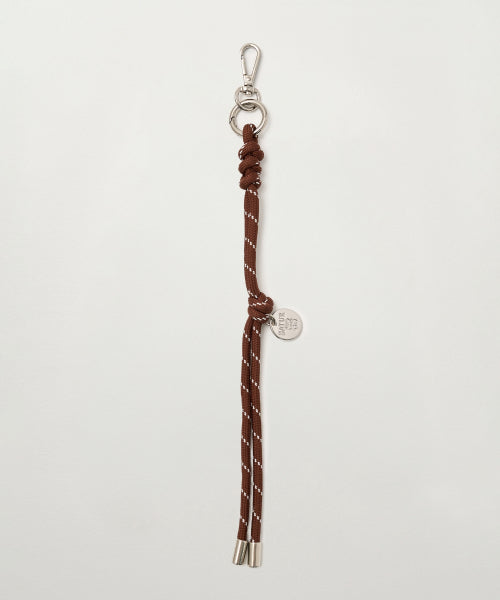 Classic Rope Keyring Brown