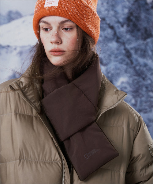 N253AMS901 Padded Muffler BROWN