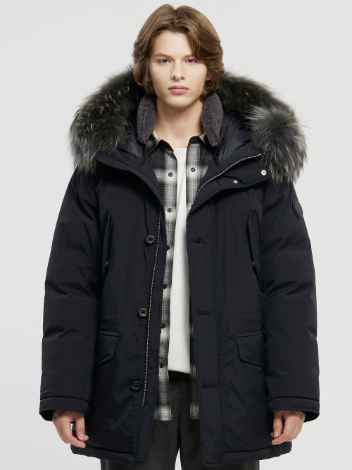 Silkeborg2 Crystal Down Safari Jumper - M_Black
